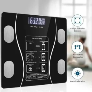 Pametna Bluetooth vaga / Vaga za tjelesnu težinu / Kućna vaga