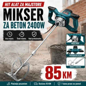 Mikser za Beton 2400W